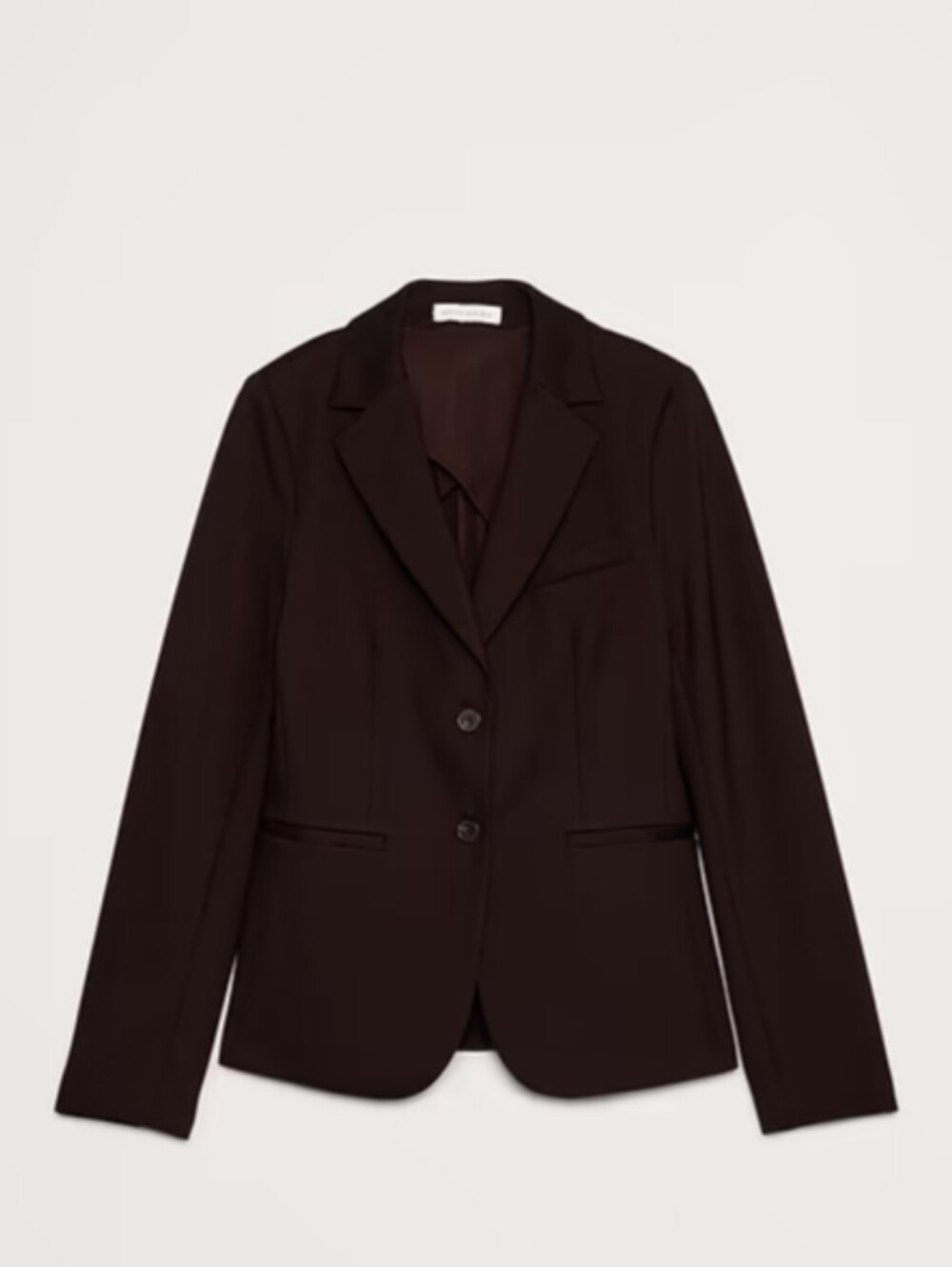 NEW Banana Republic Black Slim Ponte Blazer XXL - Picture 4 of 6